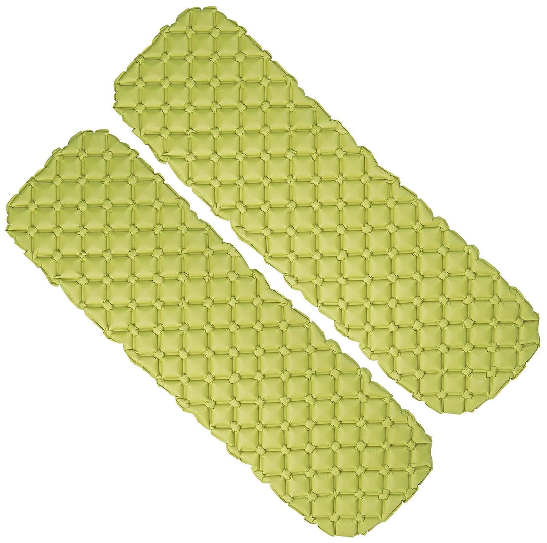 Semptec Urban Survival Technology Flache Luftmatratze: 2er-Set ultraleichte Outdoor-Luftmatratzen, T