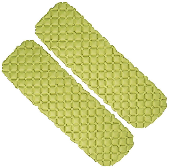 Semptec Urban Survival Technology Flache Luftmatratze: 2er-Set ultraleichte Outdoor-Luftmatratzen, T