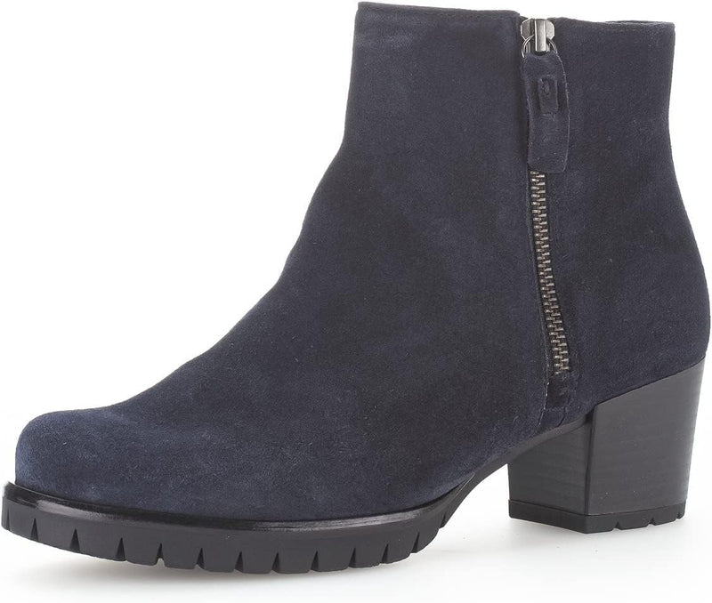 Gabor Damen Ankle Boots, Frauen Stiefeletten,Wechselfussbett 35.5 EU Blau Dark Blue, 35.5 EU Blau Da