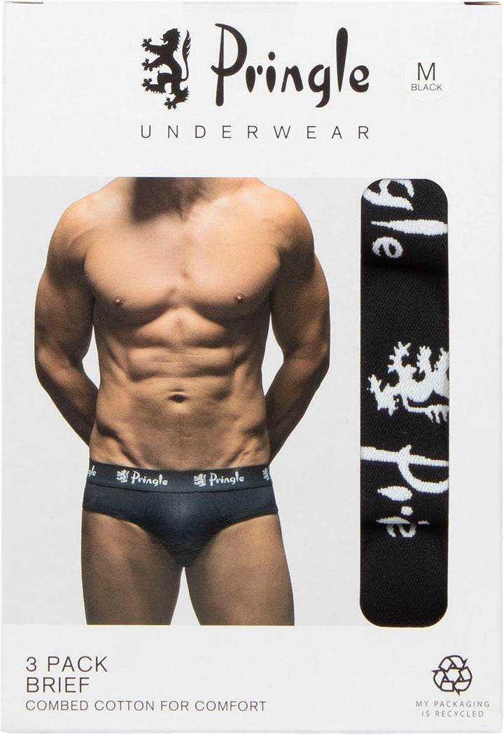 Pringle Herren Baumwolle Slip Packung 3