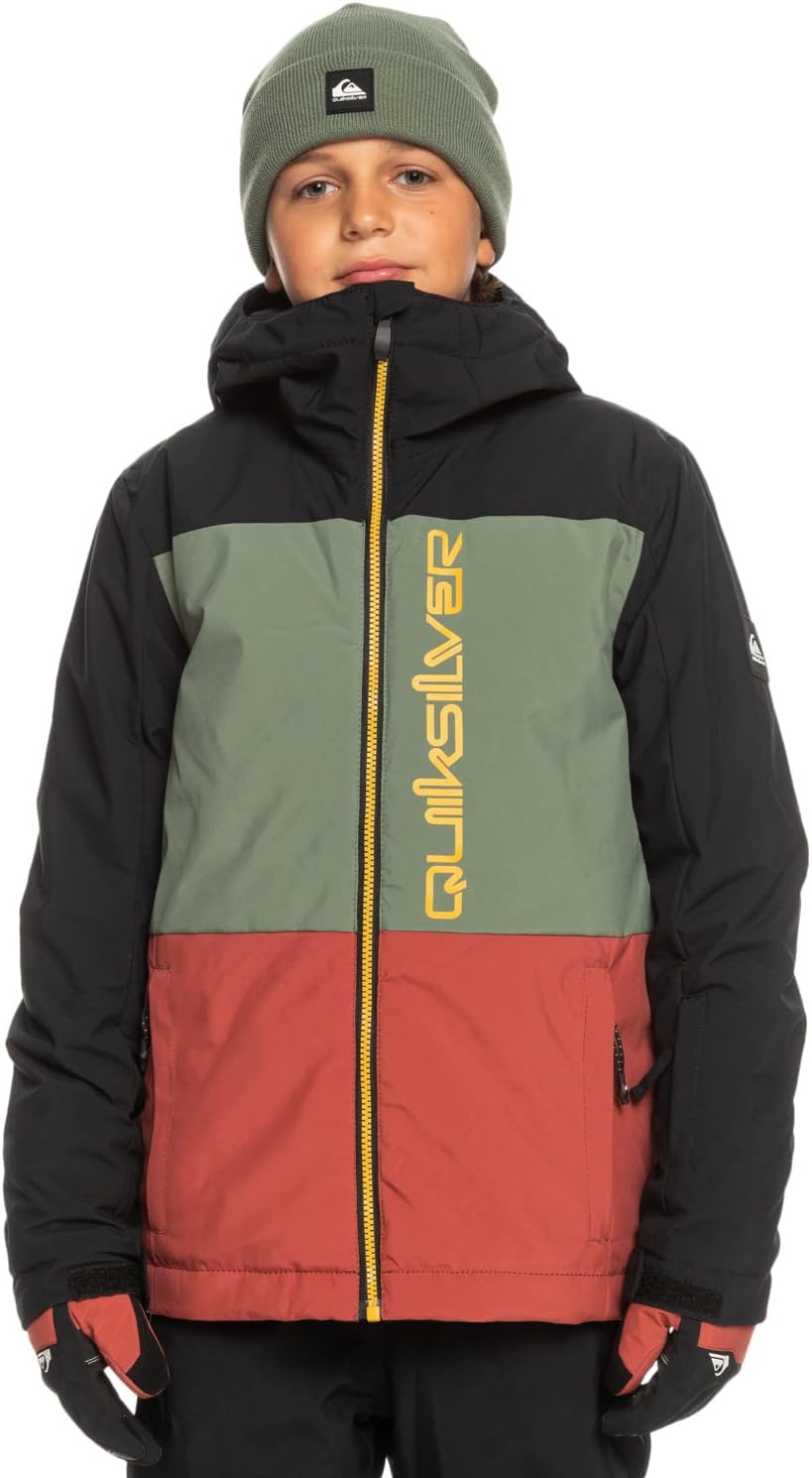 Quiksilver Jungen Side Hit Youth Jk Shell-Jacke (1er Pack) XS true black, XS true black