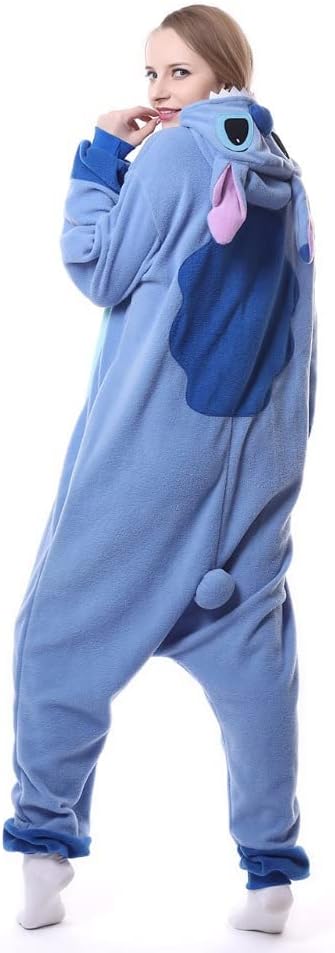 ZKomoL Pyjamas Onesies Cosplay Erwachsene Unisex Tiere Halloween Kostüm Kleid Loungewear, Tigermuste