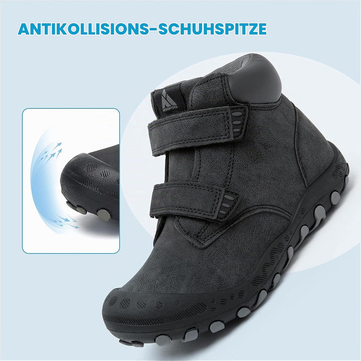 Mishansha Kinder Wanderschuhe rutschfest Leicht Trekking Wanderstiefel für Jungen Mädchen Gr.24-38 2