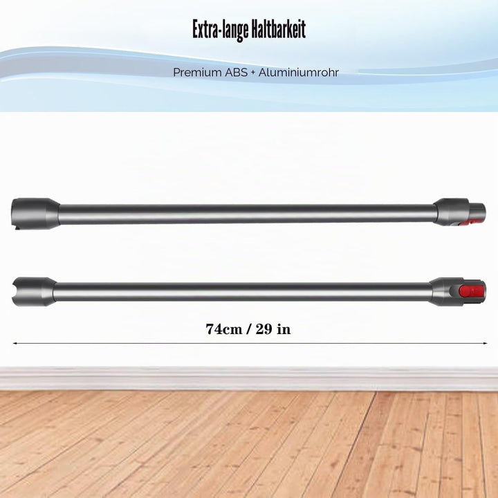 Verlängerungsrohr für Dyson V12 Detect Slim Staubsauger, Ersatzteile Saugrohr Schnellspanner Verläng