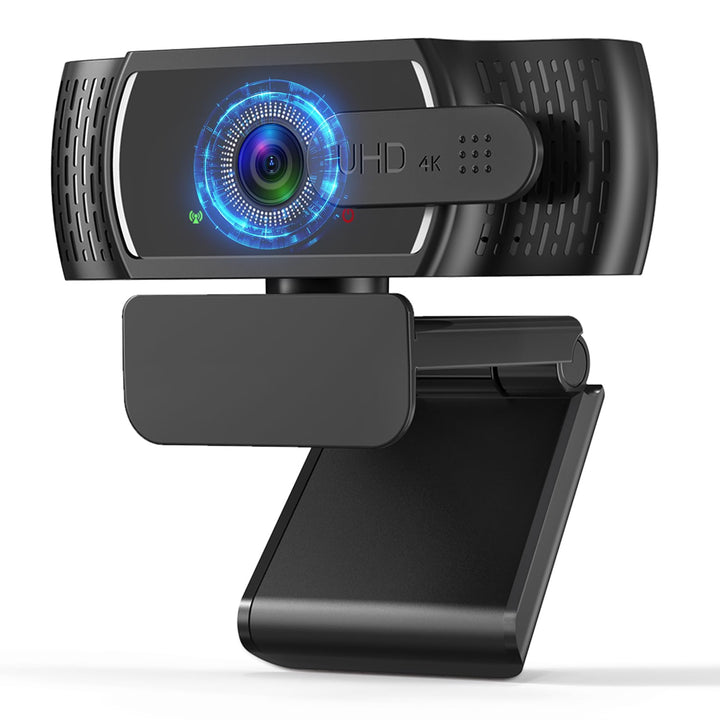4K Webcam für PC mit Sony-Sensor, PDAF-Autofokus, Dual-Mikrofon mit Geräuschunterdrückung, Privacy-A