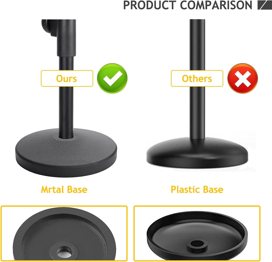 AT2020 Mikrofonständer mit Shock Mount für Audio Technica AT2020V AT2020USB+ AT2035 ATR2500X Kondens