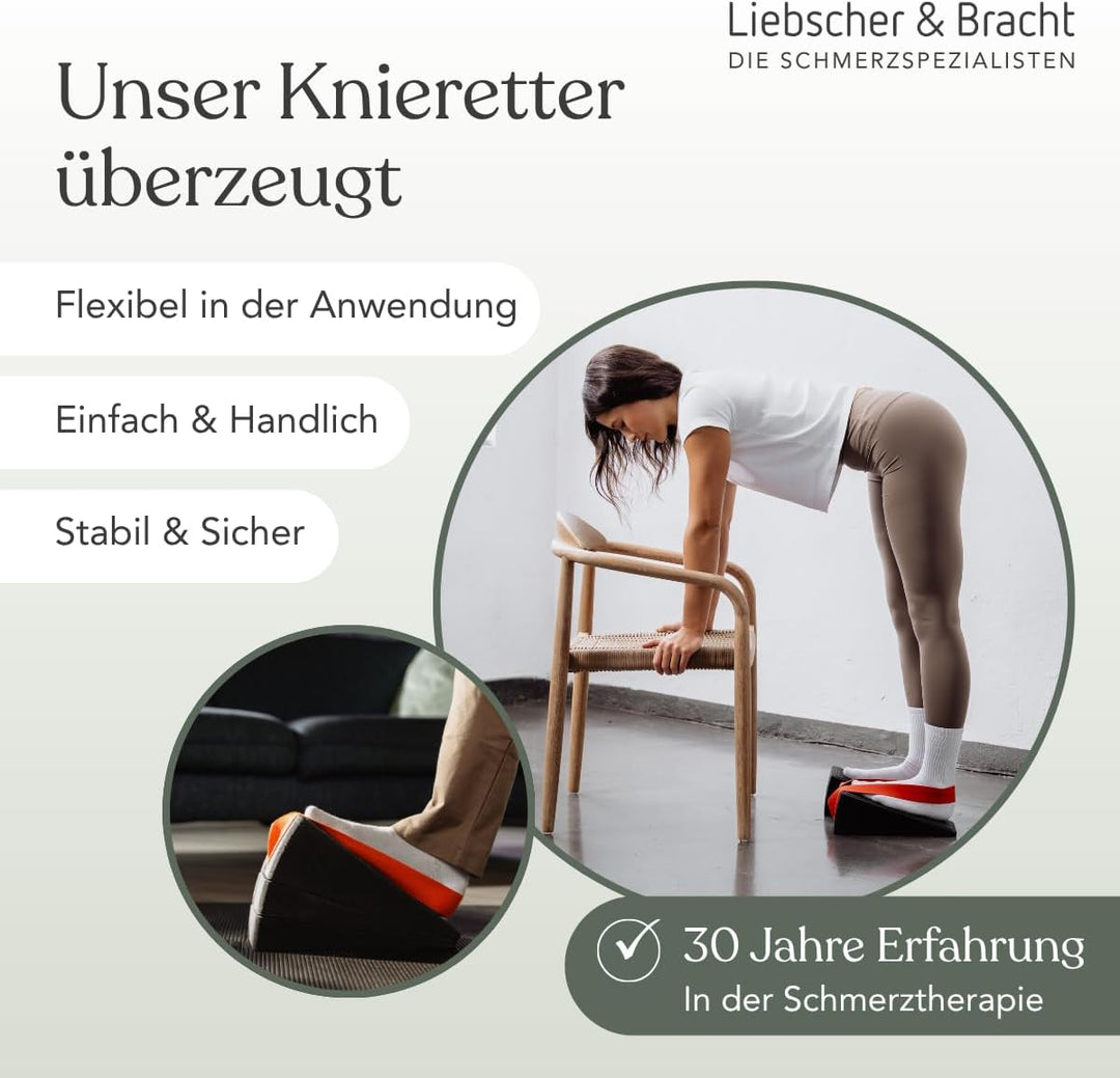 Liebscher & Bracht Knieretter: Wadendehner, Strecker für Fuss, Bein & Waden, die Lösung bei Achilles