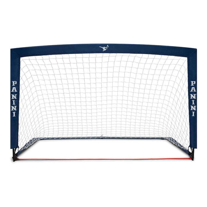 Panini Tragbares Pop-up-Fussballtor mit Tragetasche - 120 x 76 x 76 cm - Football Blue Kollektion