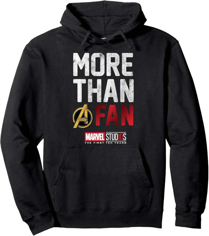 Marvel Studios More Than A Fan 10 Years Pullover Hoodie