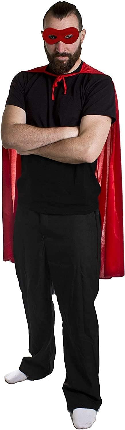 Erwachsene Superhero Cape und Masken perfekt für jeden Hero oder Bösewicht Fancy Dress Party für Her