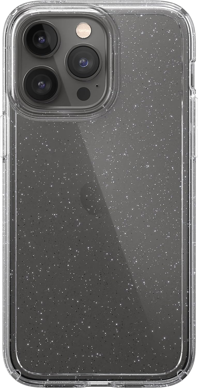 Speck Klare iPhone 14 Pro Max Hülle - Fallschutz mit kratzfester Dual Layer Slim Phone Case für 6,7