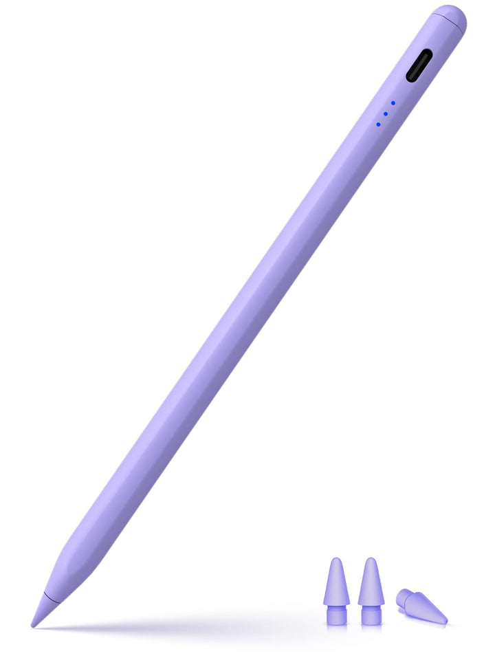 KEEPRO Stift für ipad 2018-2025, Schnellladefunktion Palm-Ablehnung Pencil für iPad A16/11/10/9/8/7/