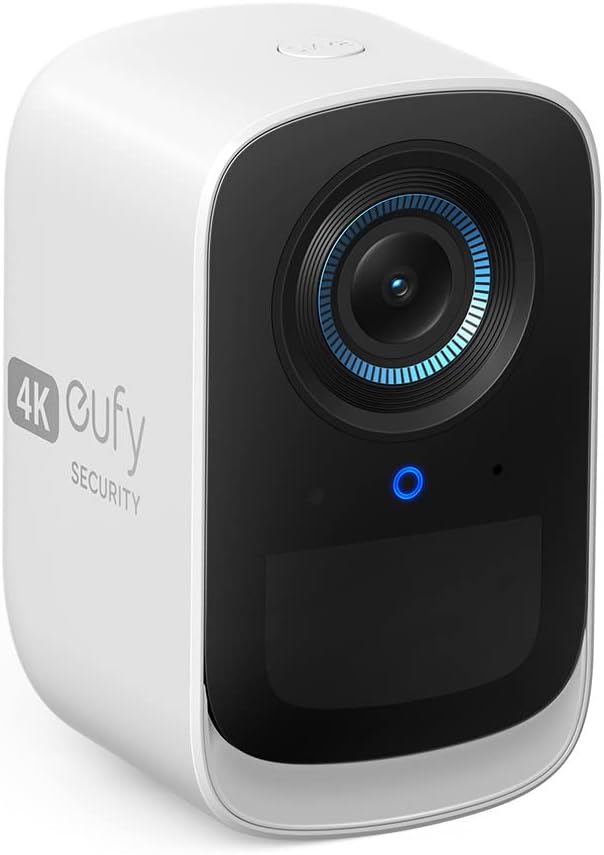 eufy Security eufyCam S300 3C, Überwachungskamera aussen, 4K kabellose Überwachungskamera mit K.I, F