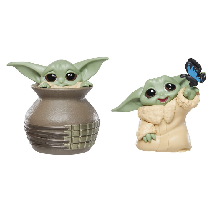 Star Wars The Bounty Collection Serie 4, 2er-Pack 5,5 cm grosse Grogu Sammelfiguren, Grogu mit Schme