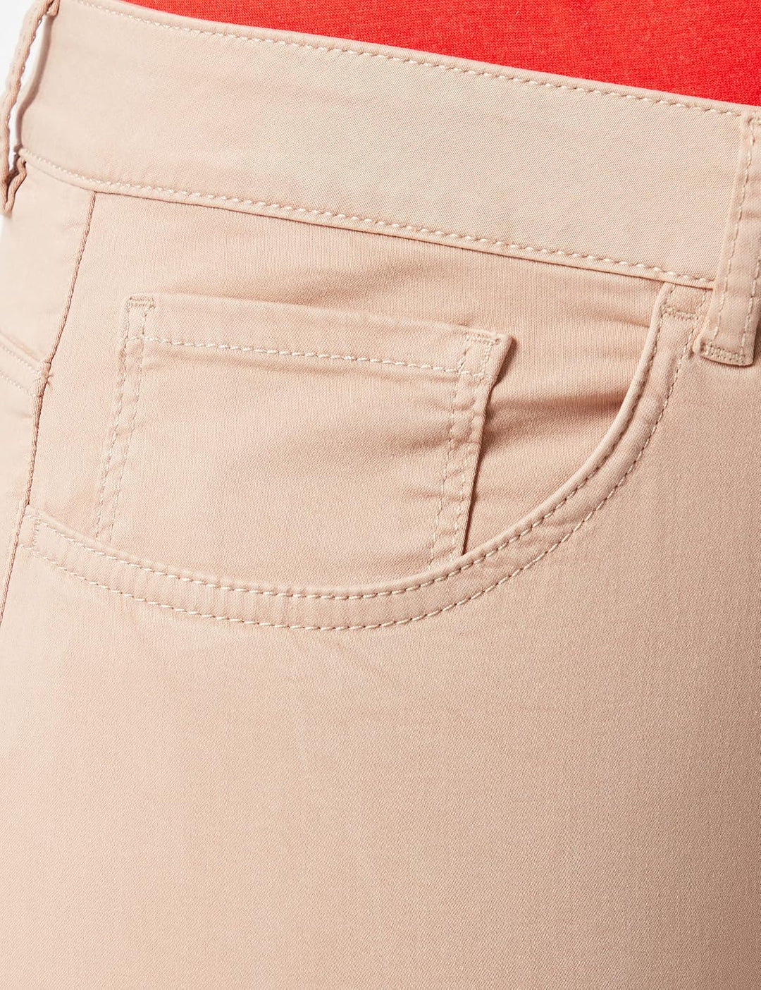 Comma Damen Freizeithose Comma CI 40 Lang Braun, 40 Lang Braun