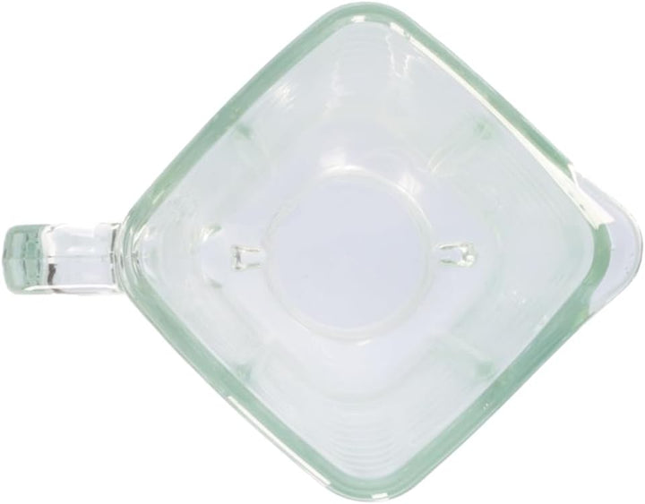 Recamania Quadratischer Glaskrug, kompatibel mit Oster OBL168X, ohne Deckel