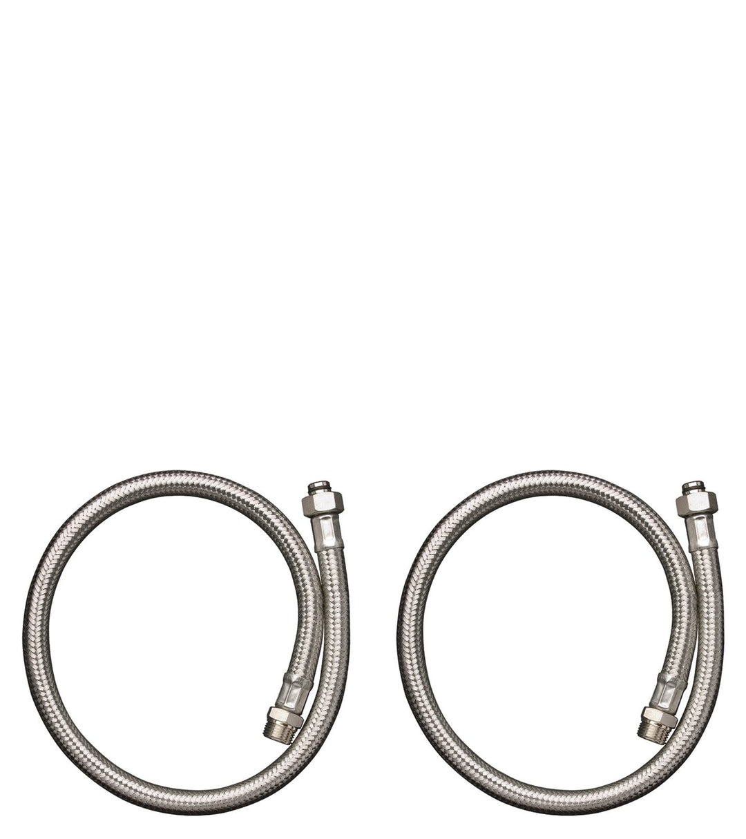 hansgrohe Zubehör, Anschlussschlauch Set für 2-Loch Wannenrandarmatur mit Thermostat, Mehrfarbig