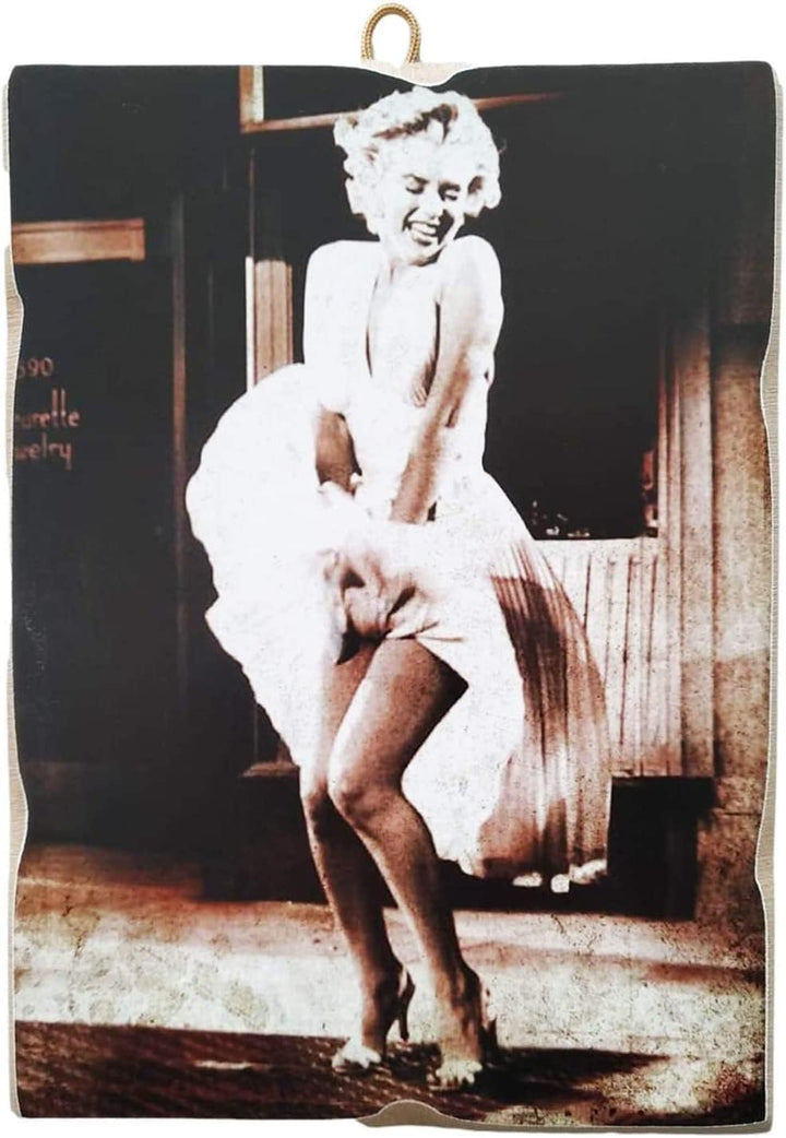 KUSTOM ART Set 5 Bilder im Vintage-Stil, berühmte Schauspieler, Marilyn Monroe, zum Sammeln, Druck a