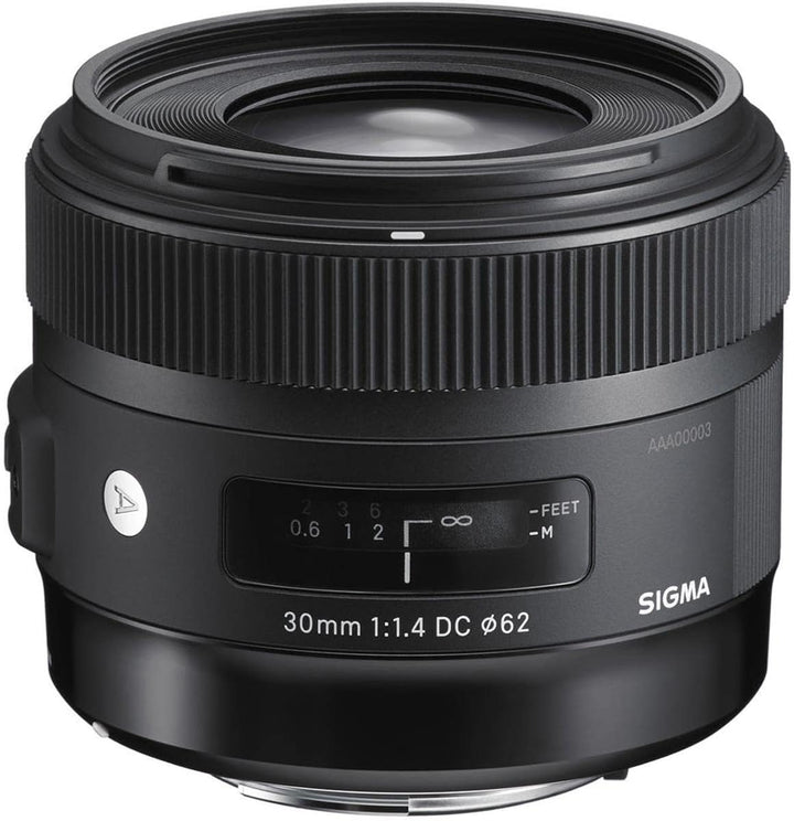 Sigma 30mm F1,4 DC HSM Art Objektiv für Nikon F Objektivbajonett für Nikon Single, für Nikon Single