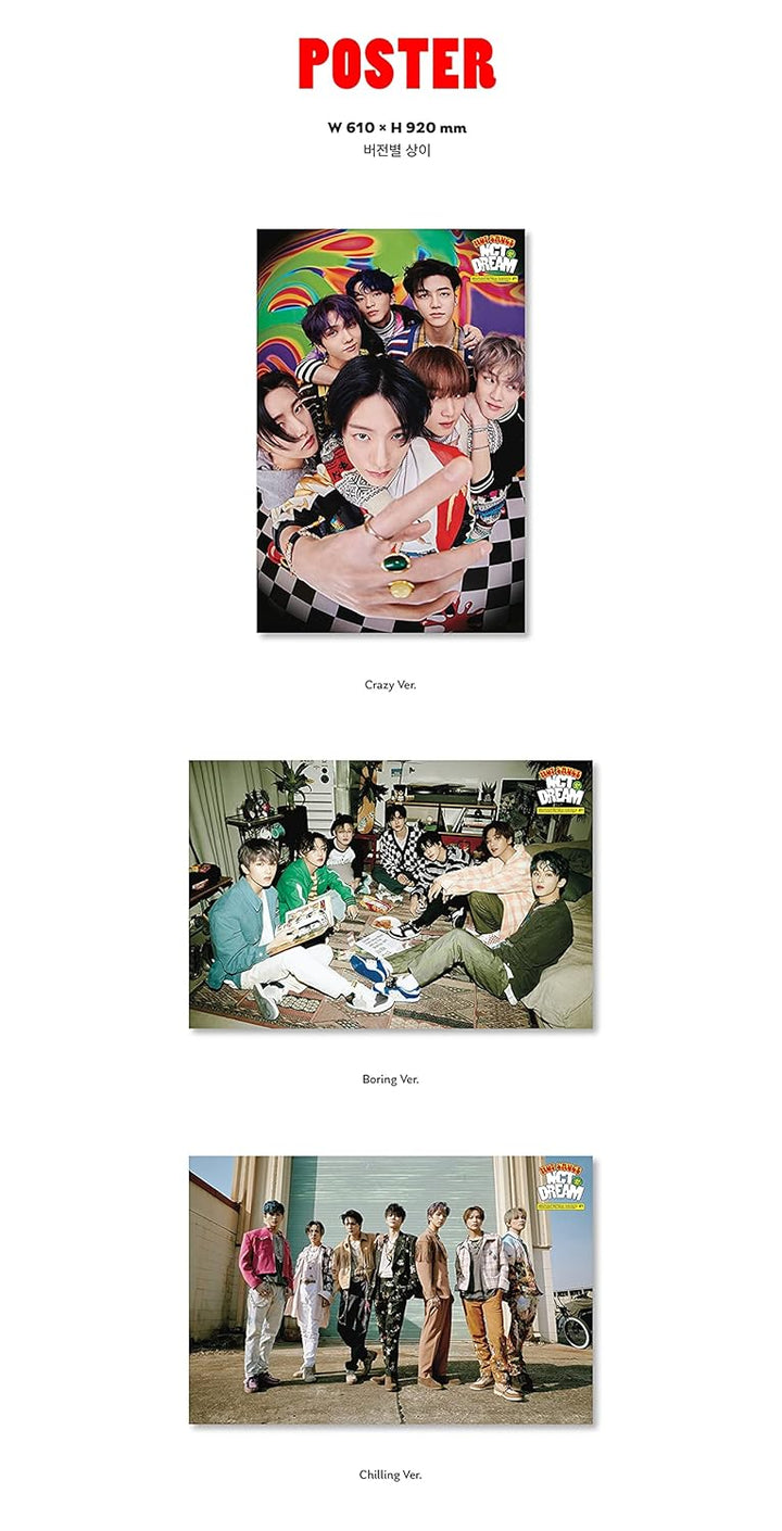 NCT Dream - Hot Sauce [Photobook Crazy ver.] (The 1st Album) [Pre Order] CD+Photobook+Folded Poster+