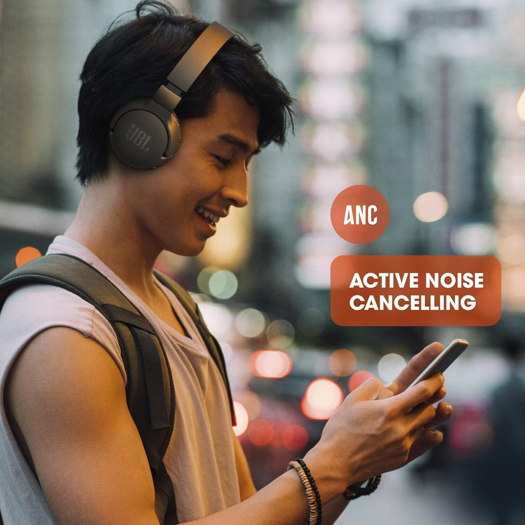 JBL Tune 660 BTNC On-Ear active Noise Cancelling Kopfhörer – JBL Pure Bass Sound – Via Bluetooth - o