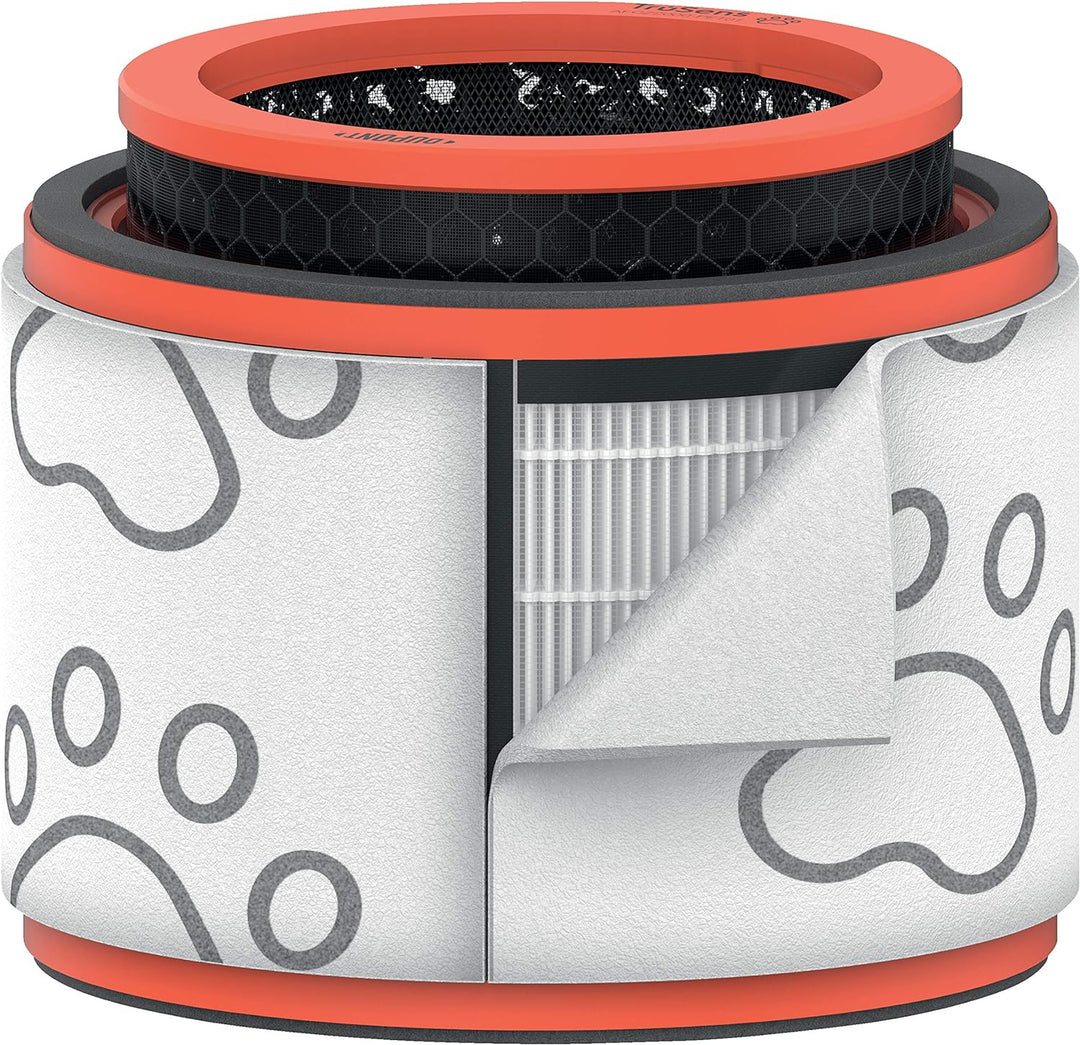 Leitz TruSens Haustier 3-in-1 HEPA Filtertrommel für Leitz TruSens Z-2000/Z-2500 Luftreiniger, Wasch
