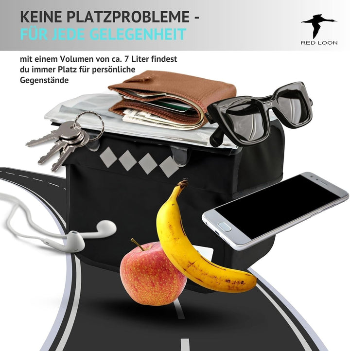 Red Loon Fahrrad Lenkertasche Fahrradtasche vorne Pro Lenkertasche - wasserfeste Fahrradtasche Lenke