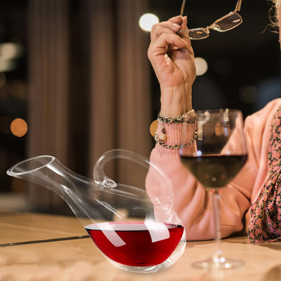 Cabilock Dekanter aus Glas schneller Dekanter Whisky-Spender Whiskyspender Bierkrug whisky decanter