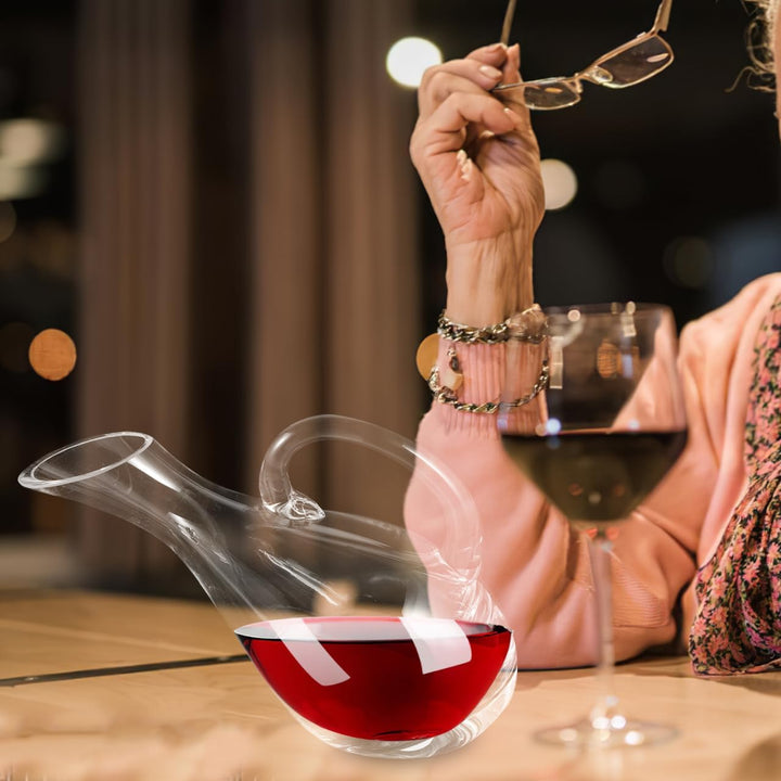 Cabilock Dekanter aus Glas schneller Dekanter Whisky-Spender Whiskyspender Bierkrug whisky decanter