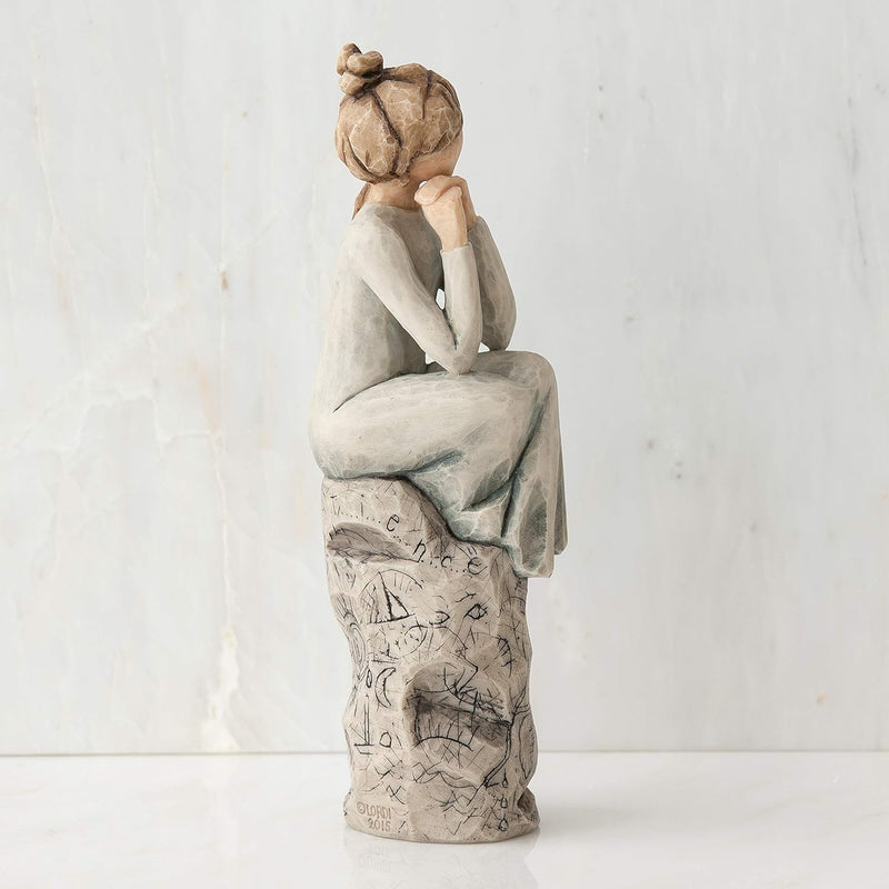 Enesco 27537 Willow Tree Patience Figur, bunt, One Size, Patience