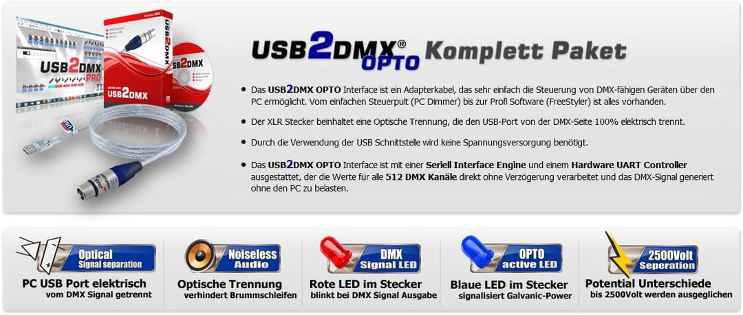 USB2DMX OPTO