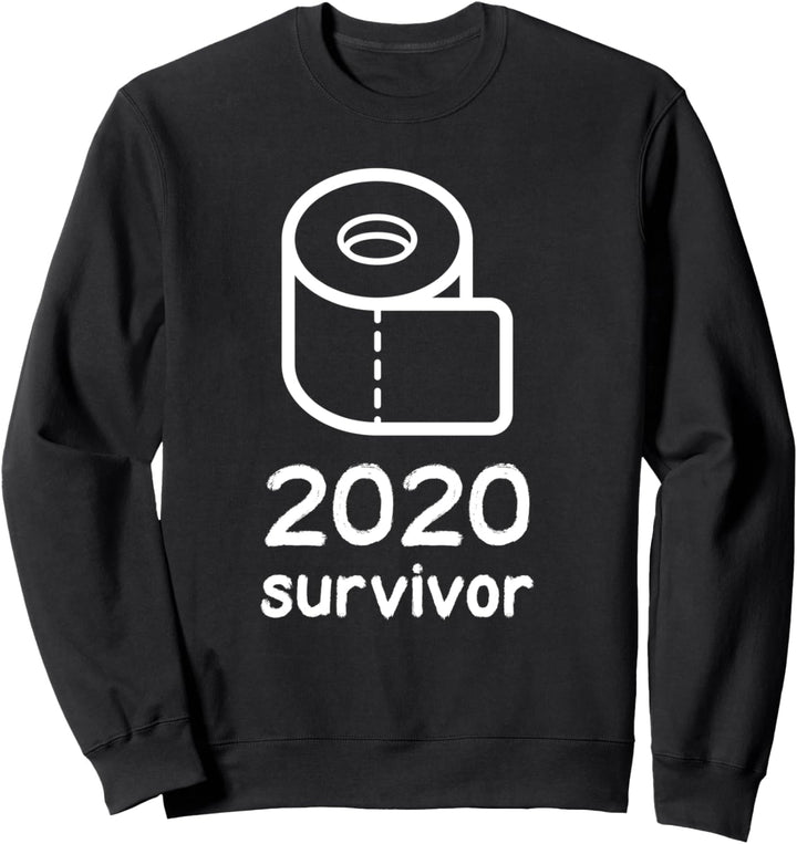 Lustiger Toilettenpapier-Überlebender Sweatshirt