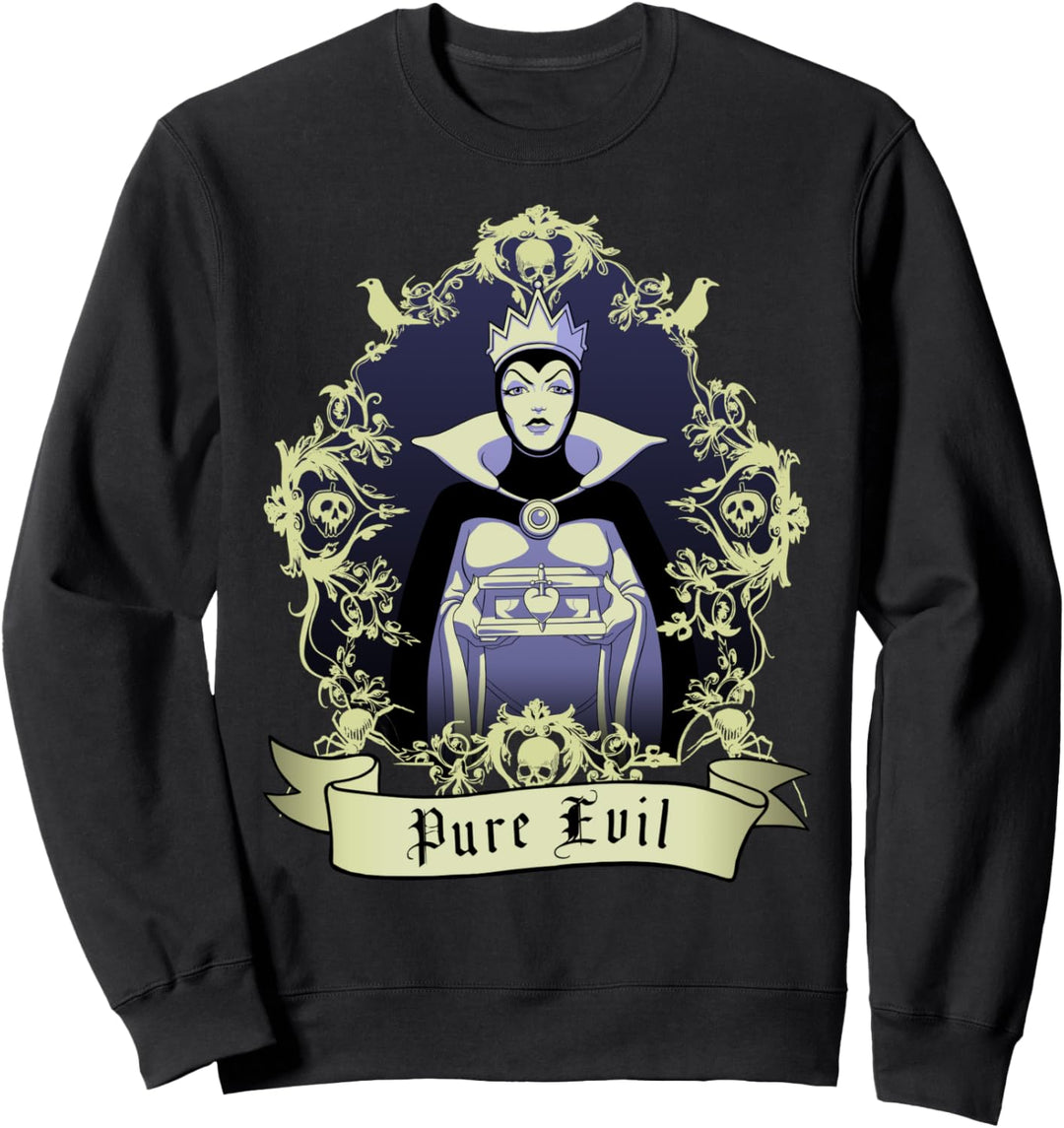 Disney Villains Evil Queen Pure Evil Portrait Sweatshirt