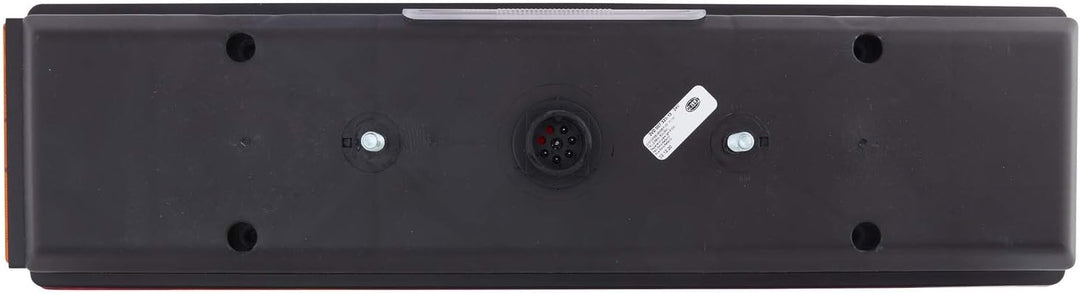 HELLA - Heckleuchte - Glühlampe - 24V - Anbau/geschraubt - Lichtscheibenfarbe: mehrfarbig - Stecker: