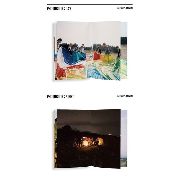 BTS Special Album - YOUNG FOREVER [ NIGHT Ver. ] CD + Photobook + Polaroid Card + Folded Poster + FR