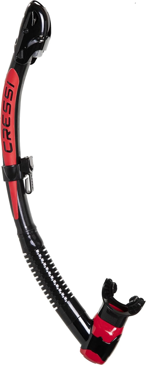 Cressi Unisex-Adult Itaca Ultra Dry Snorkel Trockenes Freitauchen und Schnorcheln Einheitsgrösse Sch