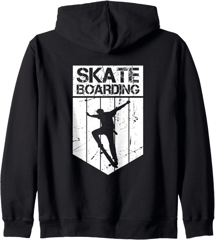 Jungen Skateboarding Outdoor Sport Skateboard Skater Kapuzenjacke