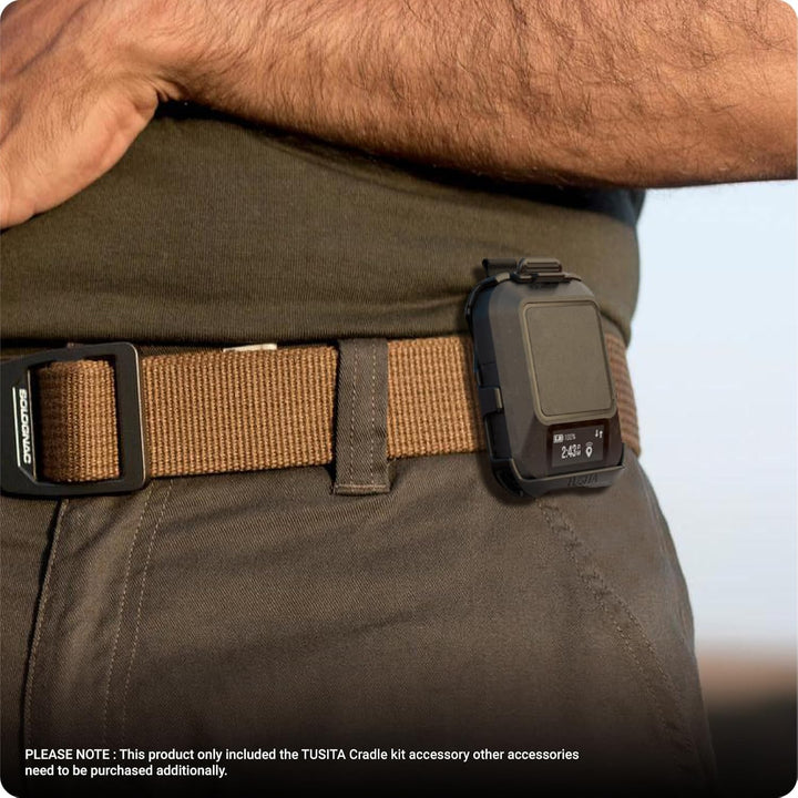 TUSITA Cradle Kit Zubehör Kompatibel mit Garmin inReach Messenger Plus Satelliten Kommunikator - GPS