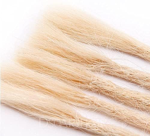 100% Echthaar Dreadlock Extensions 20 Zoll 5 Stränge/Pack Handgemachte Crochet Dreadlocks Extension