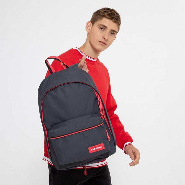 Eastpak OUT OF OFFICE Rucksack, 44 cm, 27 L, Kontrast Peppy (Grau), Kontrast Peppy