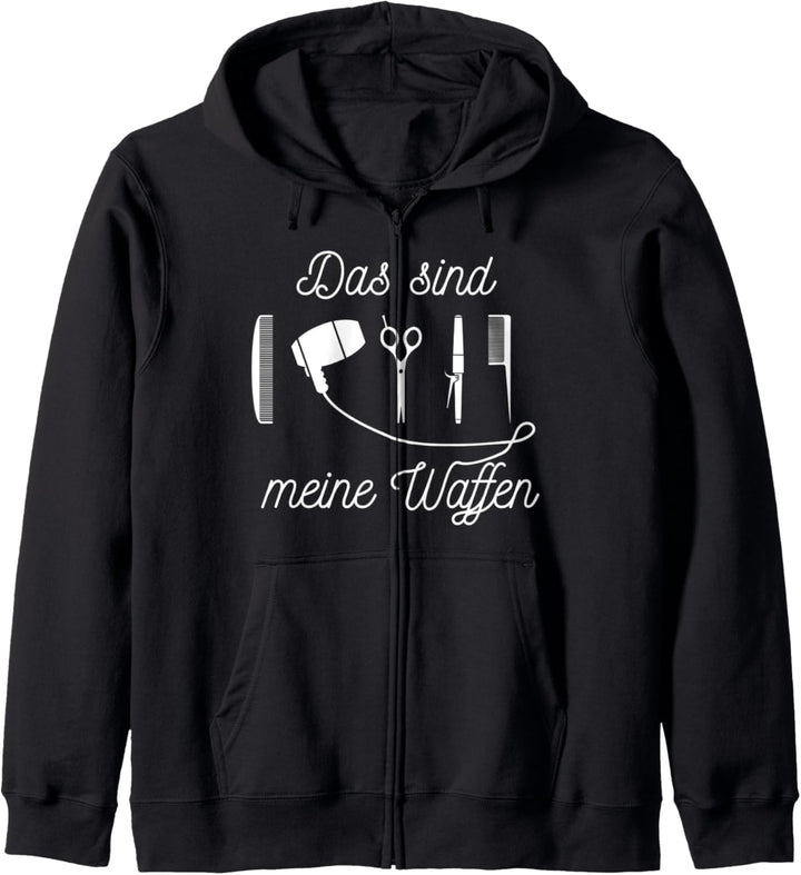 Lustiger Friseurin Spruch für Friseure Geschenk Kapuzenjacke