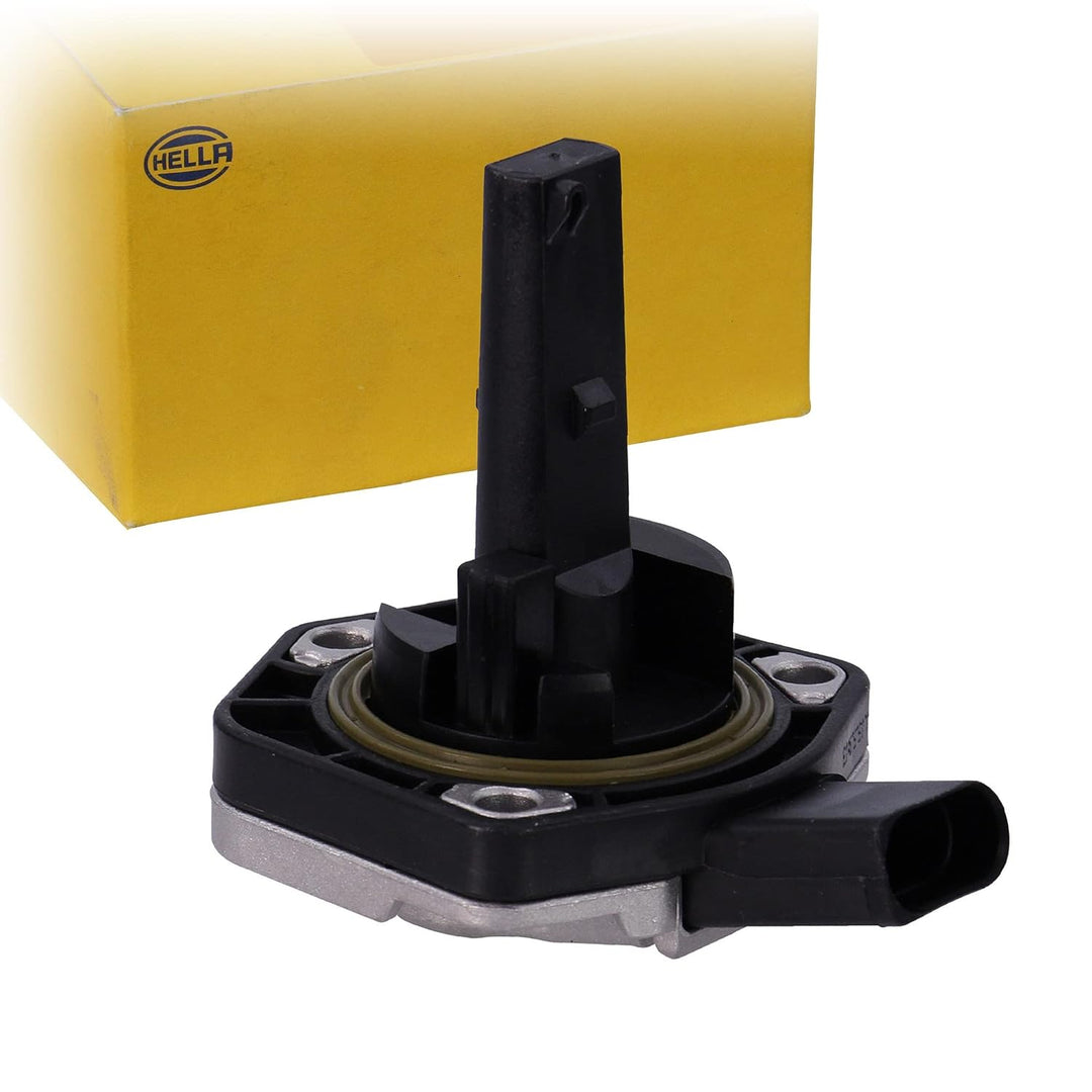 HELLA 6PR 008 079-041 Sensor, Motorölstand - 3-polig - mit Dichtung Single, Single
