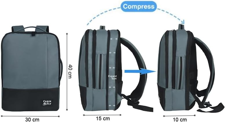 Bellanca 40 x 30 x 15 cm Lufthansa Handgepäck Austrian Airlines Rucksack Swiss Handtasche 40x30x15 B
