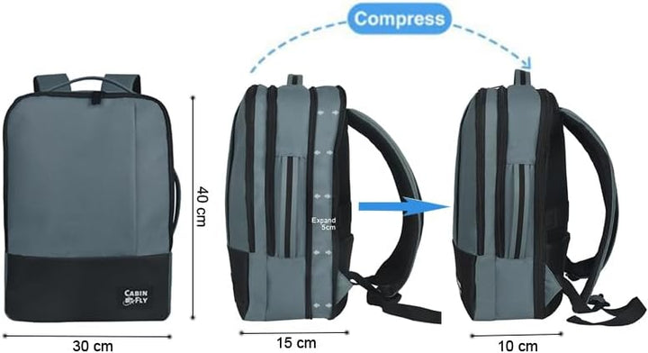 Bellanca 40 x 30 x 15 cm Lufthansa Handgepäck Austrian Airlines Rucksack Swiss Handtasche 40x30x15 B