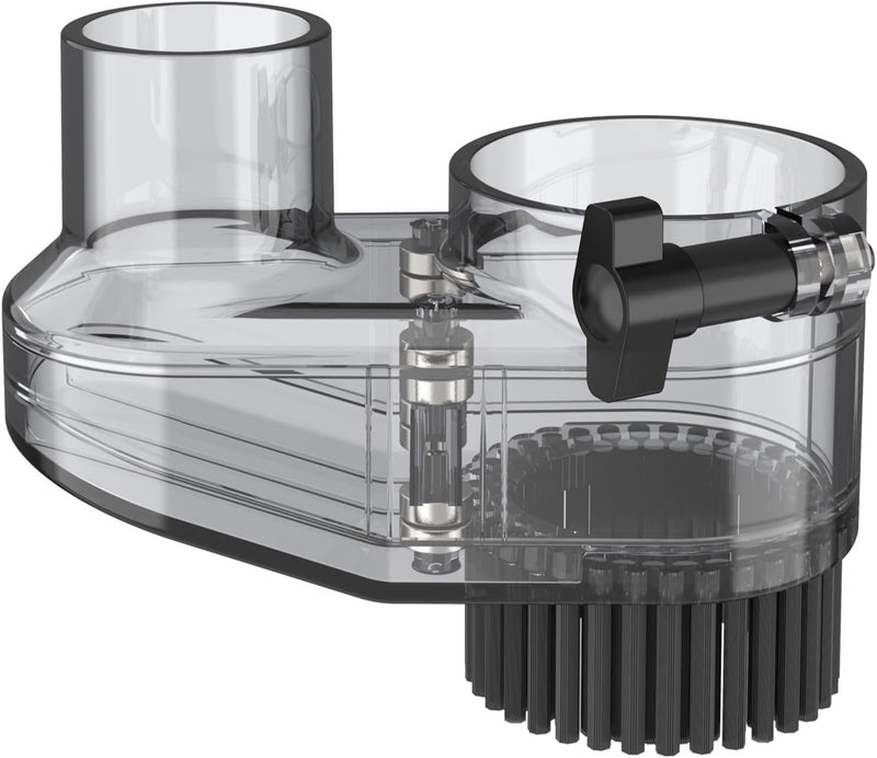 Yofuly 52mm CNC Spindel-Staubschuh, 52mm Bürstenstaubsauger-Abdeckung für CNC Fräsmaschine, Staubsam