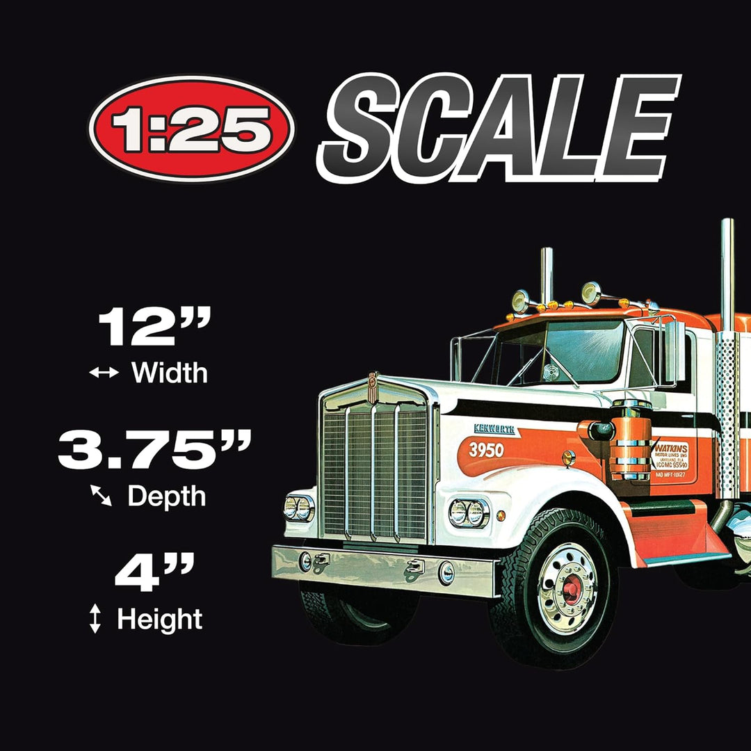 Round2 AMT1021/06 1/25 Kenworth W925, Mehrfarbig
