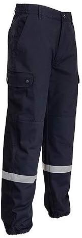 Sicherheitshose für Feuerwehrmann 38 Blau - Marine, 38 Blau - Marine