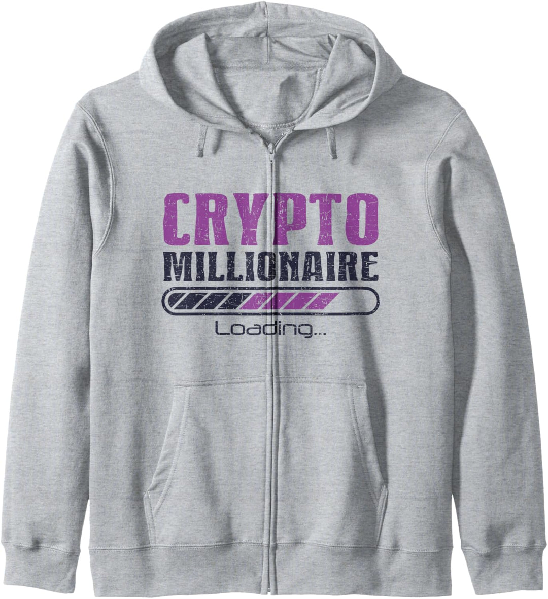 Krypto Millionär Lustig Bitcoin Krypto Kryptowährung Kapuzenjacke
