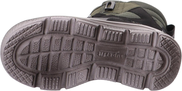 Superfit Jungen Mars Schneestiefel 27 EU Schwarz Grün 0000, 27 EU Schwarz Grün 0000
