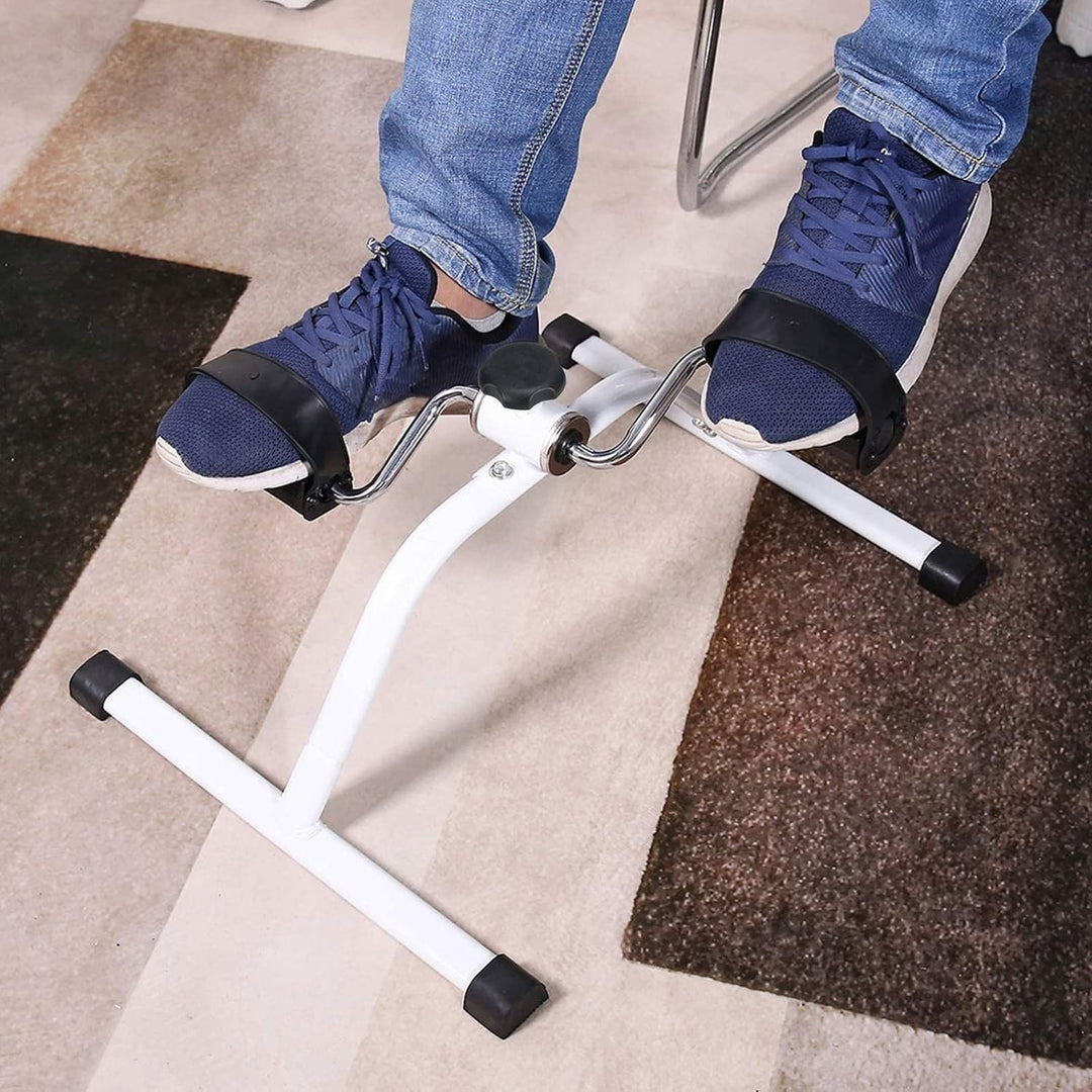 Mini Pedaltrainer 48×41×30 cm – Arm- und Beintrainer für Zuhause Faltbares Heimtrainer Fitnessgerät